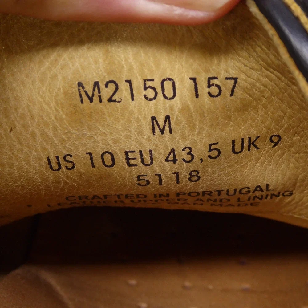 Samuel Hubbard Mens Highlander Oxfords Brown Pebbled Leather 10